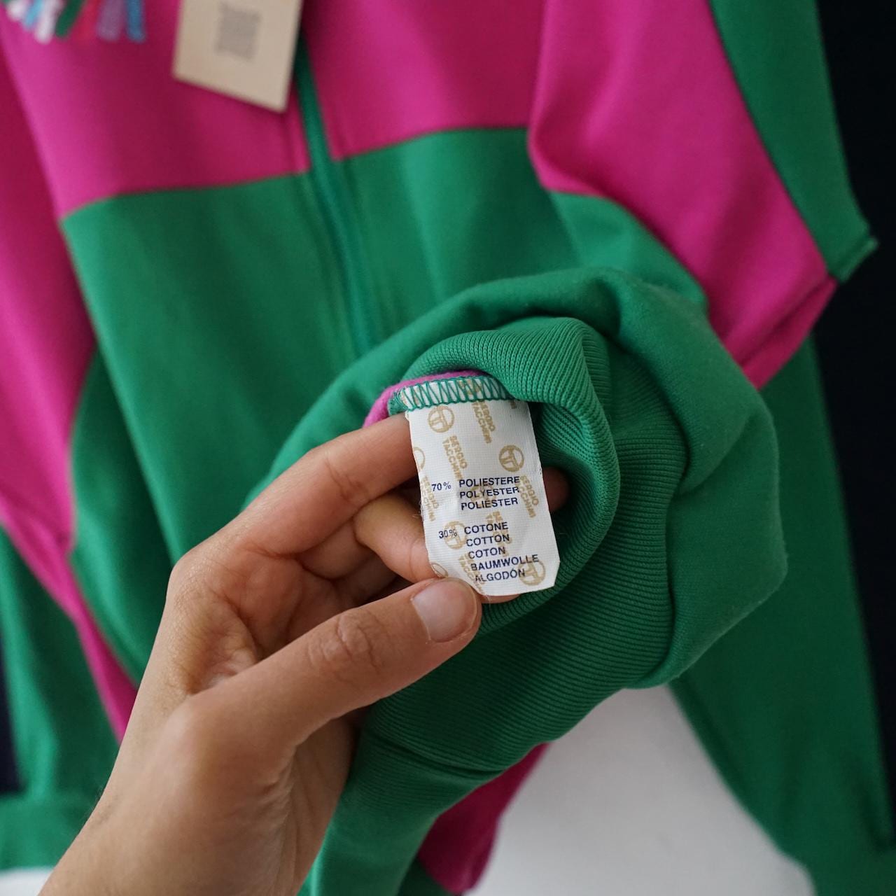 Vintage Sergio Tacchini sport jacket Size XL