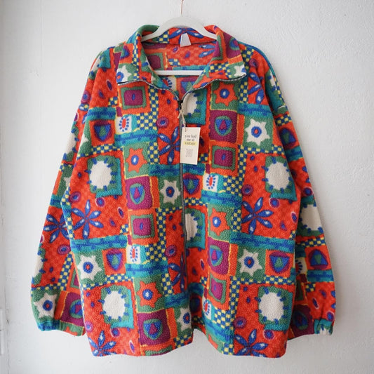 Vintage 80s Fleece Jacket size XL