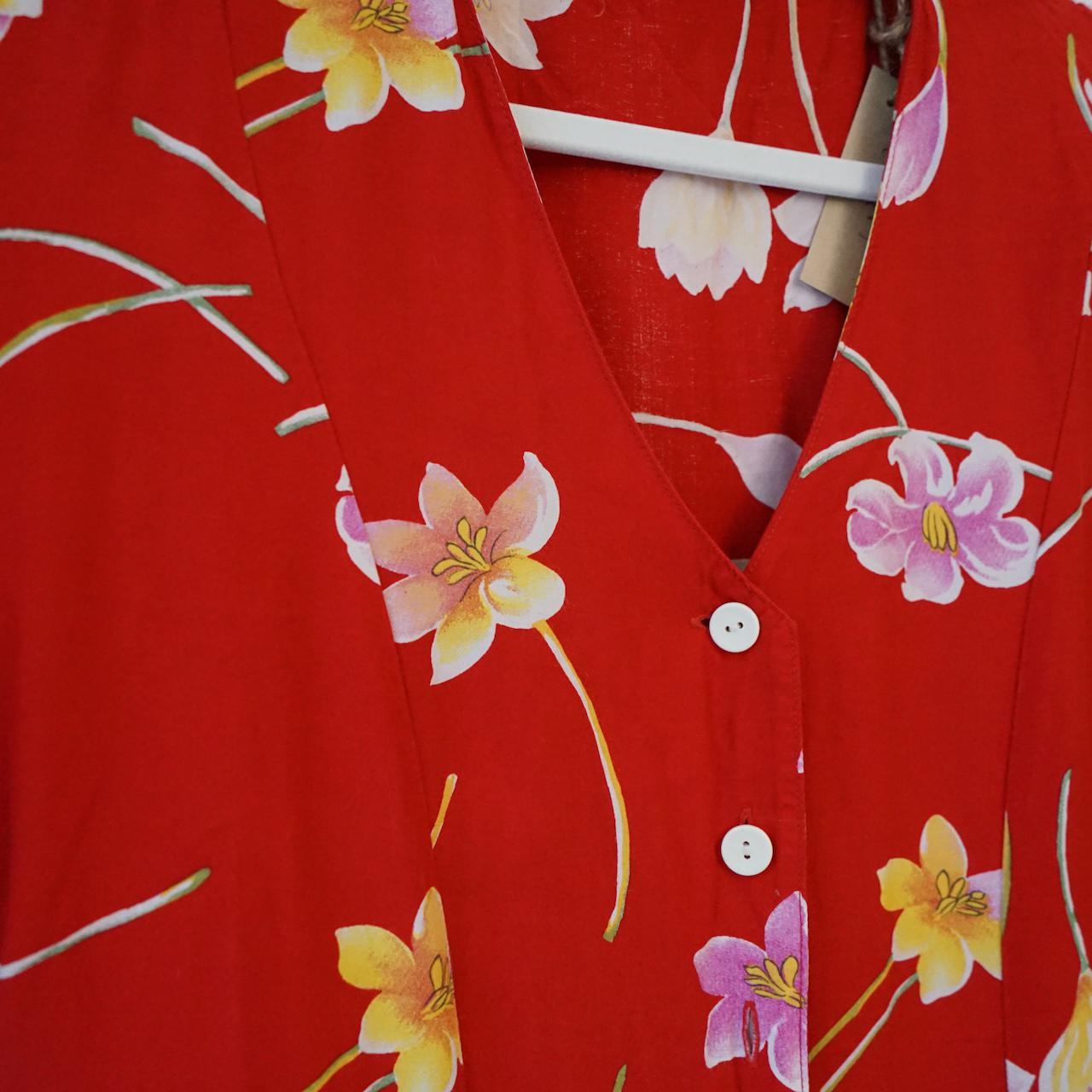 Vintage 90s floral dress Size M