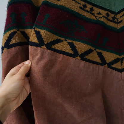 Vintage Teddy Suede Jacket Size L