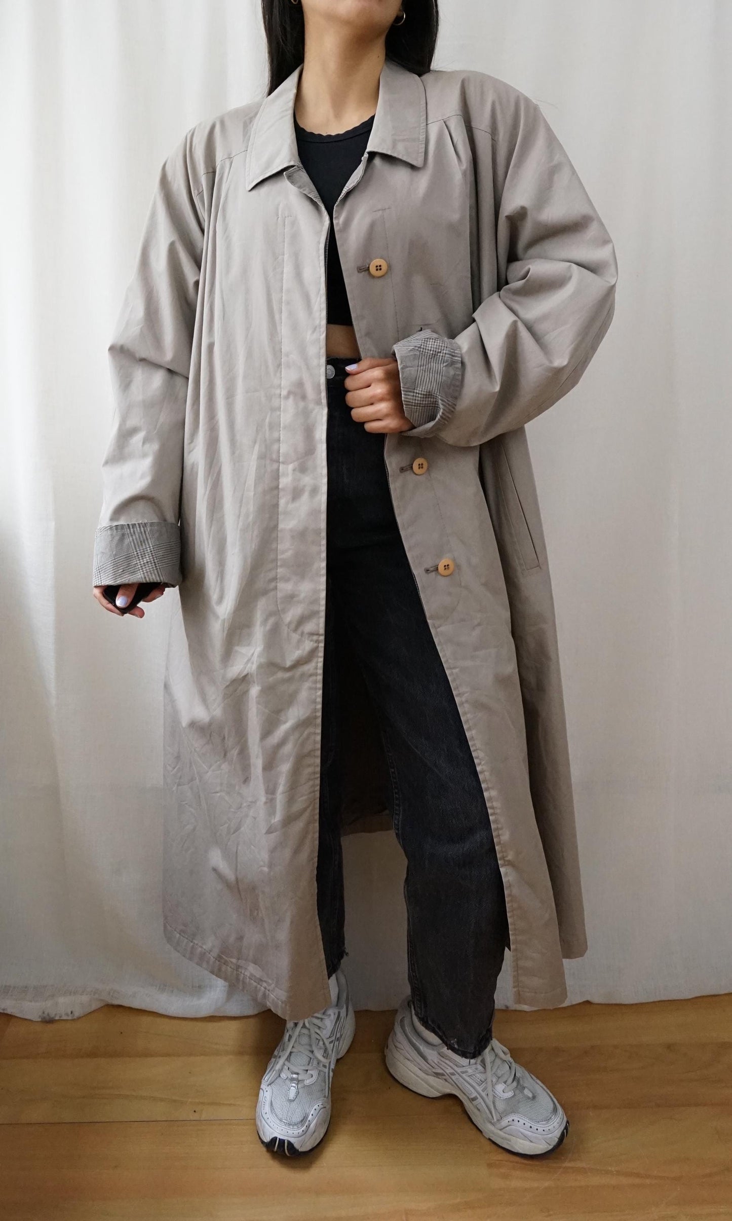Vintage 70s Trench Coat Size XL