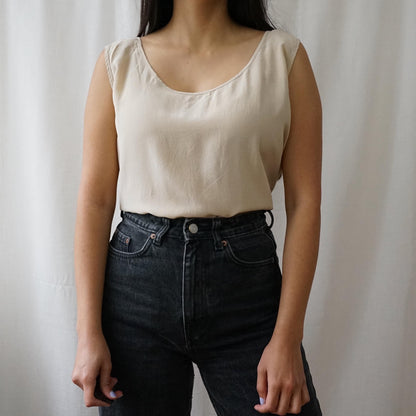 Vintage silk Blouse size S-M