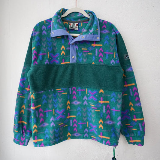 Vintage 80s Fleece Pullover size S