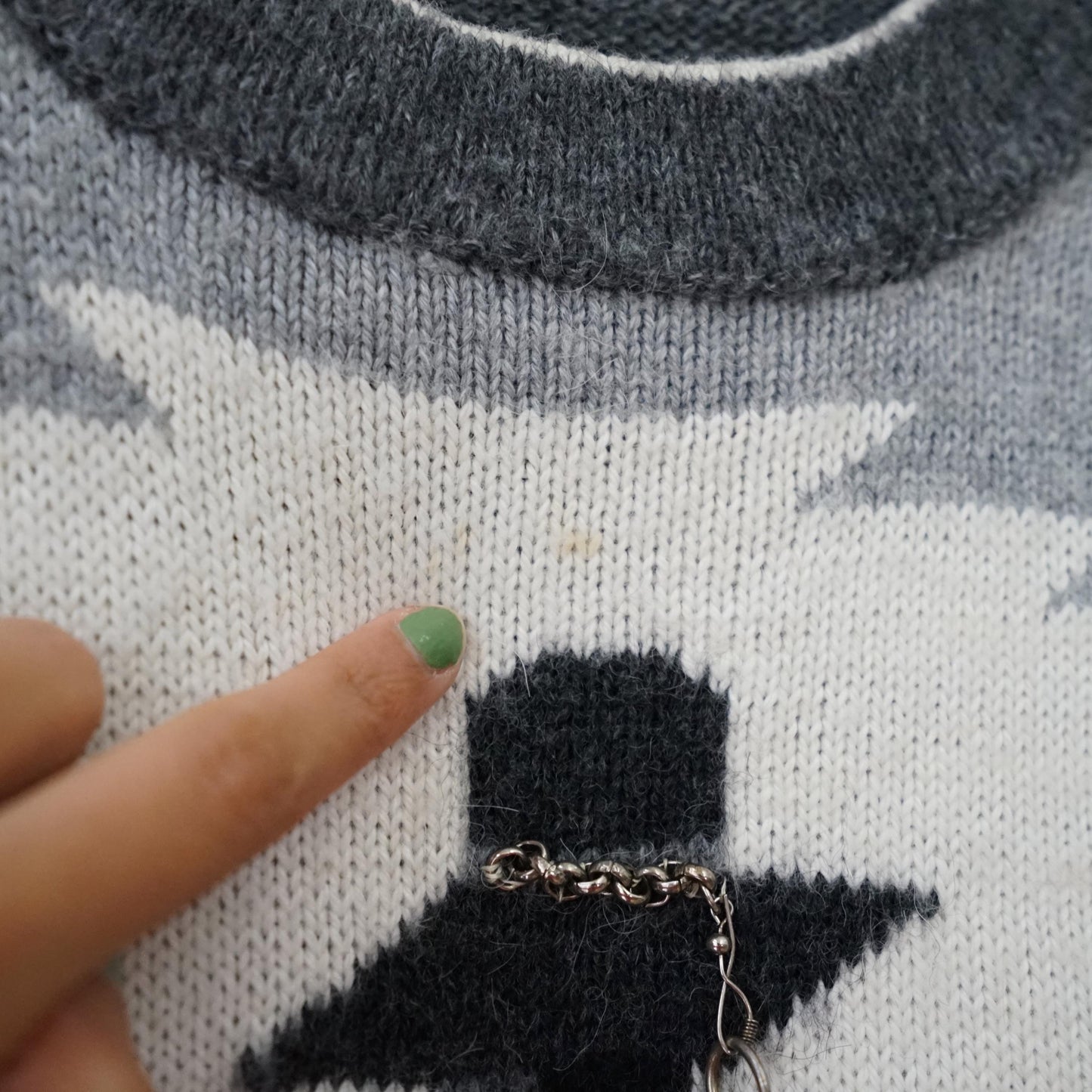 Vintage RARE Pullover Size M south american alpaca