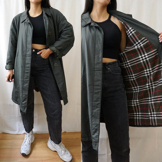 Vintage 70s Trench Coat Size M-L