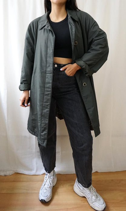 Vintage 70s Trench Coat Size M-L
