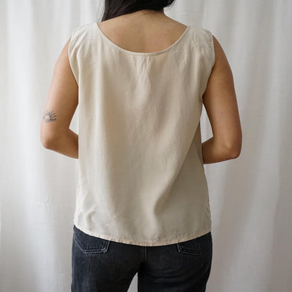 Vintage silk Blouse size S-M