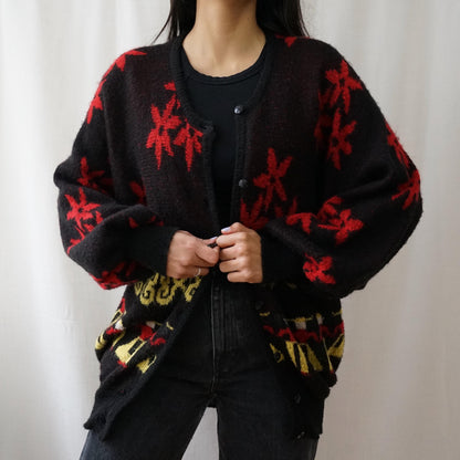 Vintage 90s Cardigan size M-L mohair