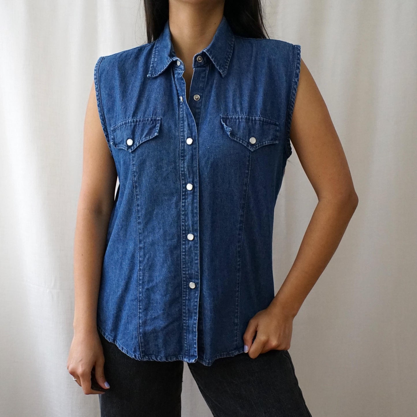 Vintage 90s denim Shirt size S