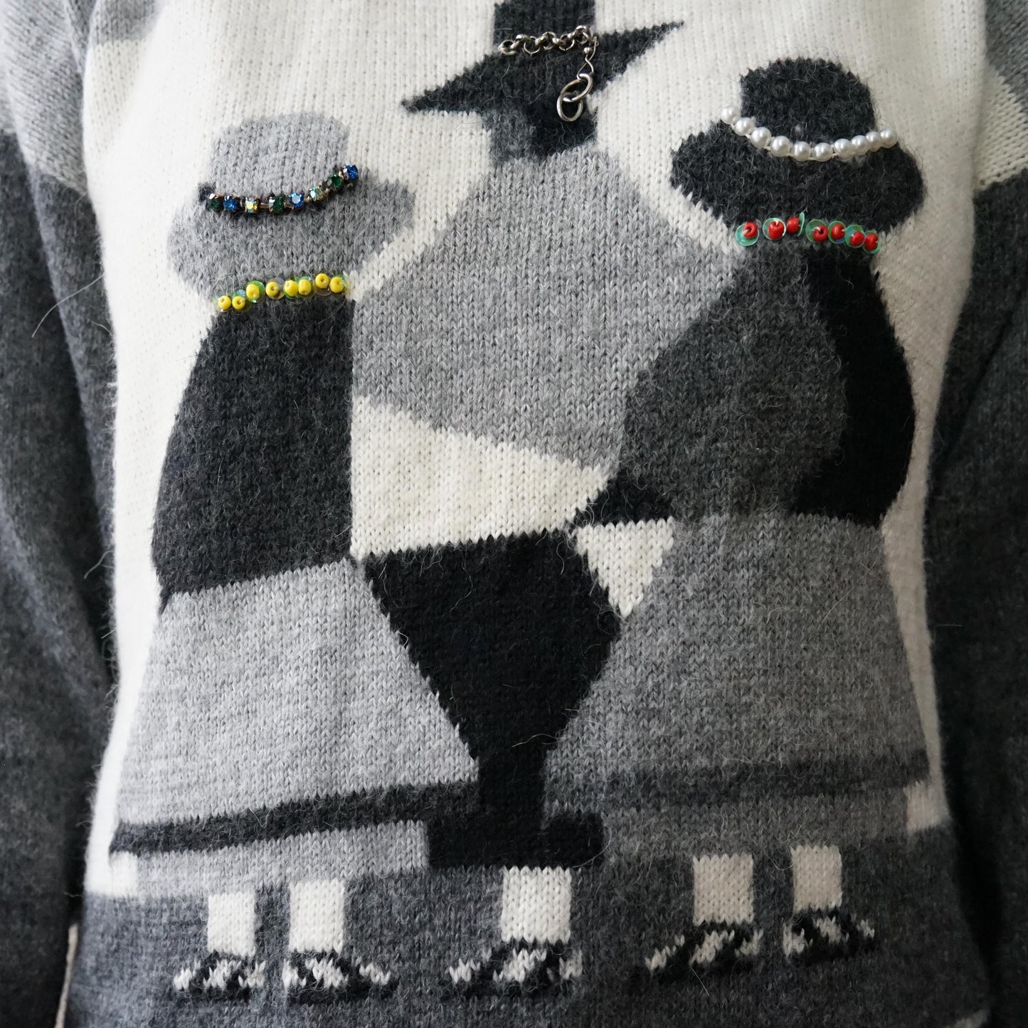 Vintage RARE Pullover Size M south american alpaca