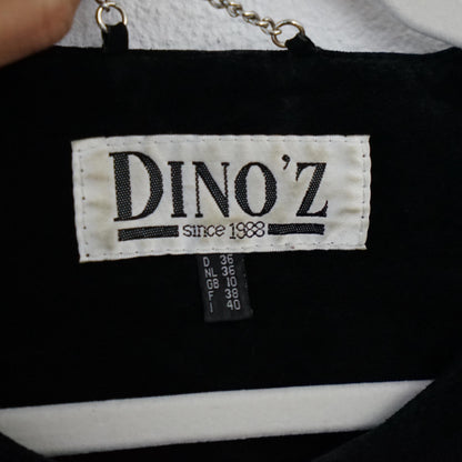 Vintage 80s leather jacket size S Dinoz's