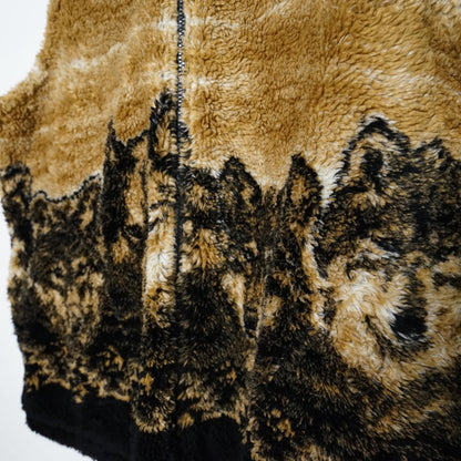 Vintage 90s Fleece Vest size XL Mazmania