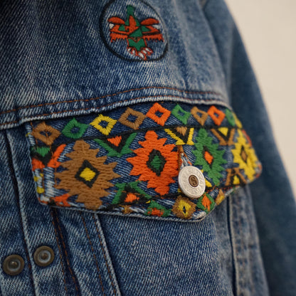 Vintage 90s Denim jacket Size L
