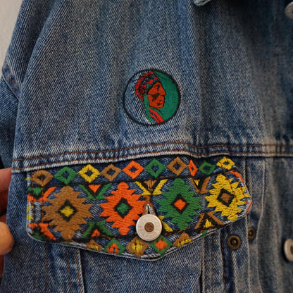 Vintage 90s Denim jacket Size L
