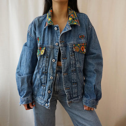 Vintage 90s Denim jacket Size L