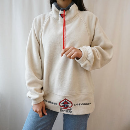 Vintage 80s Fleece Pullover size L