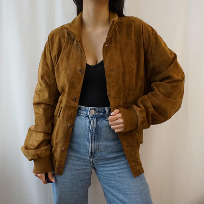 Vintage 70s suede jacket size L