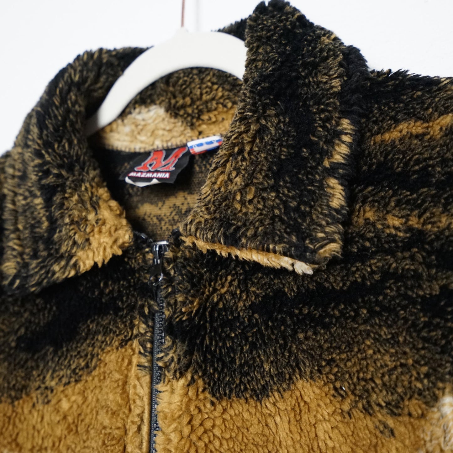 Vintage 90s Fleece Vest size XL Mazmania