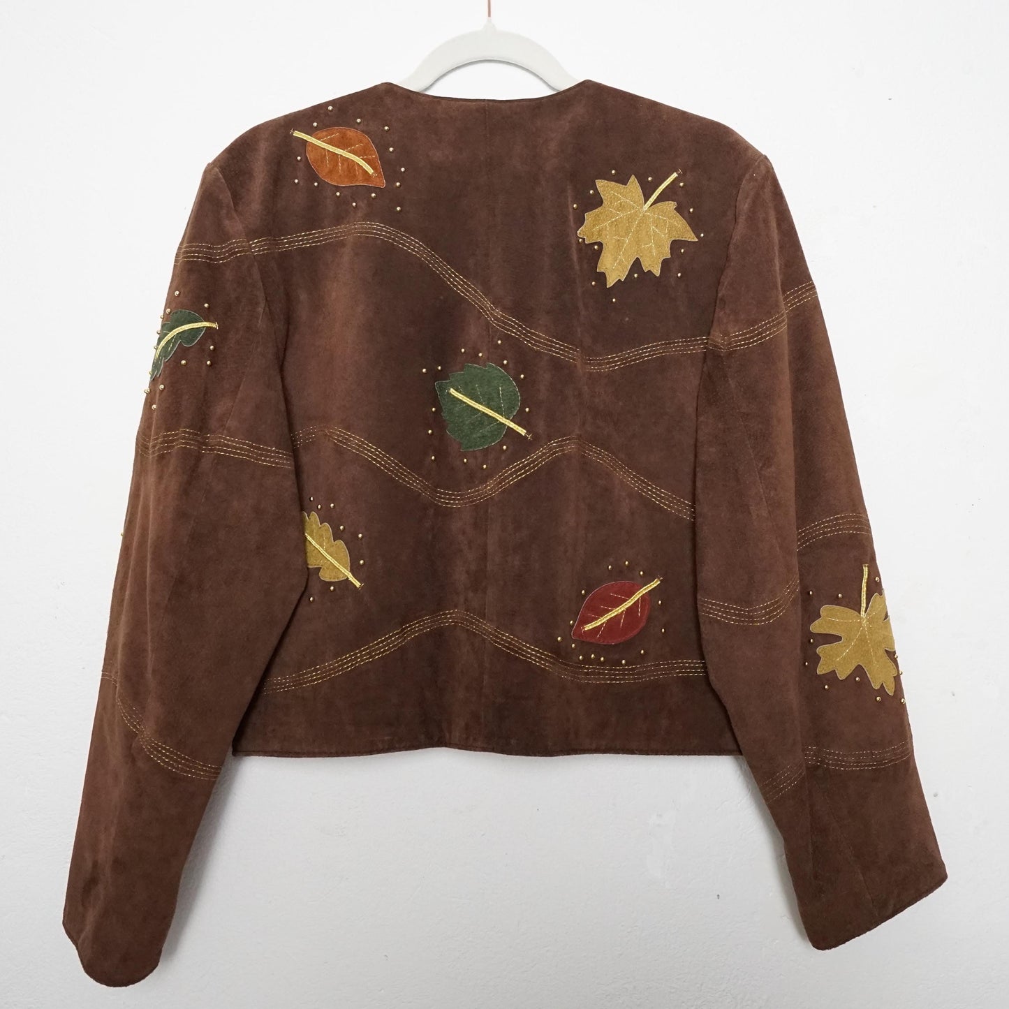 Vintage 80s leather jacket size M-L