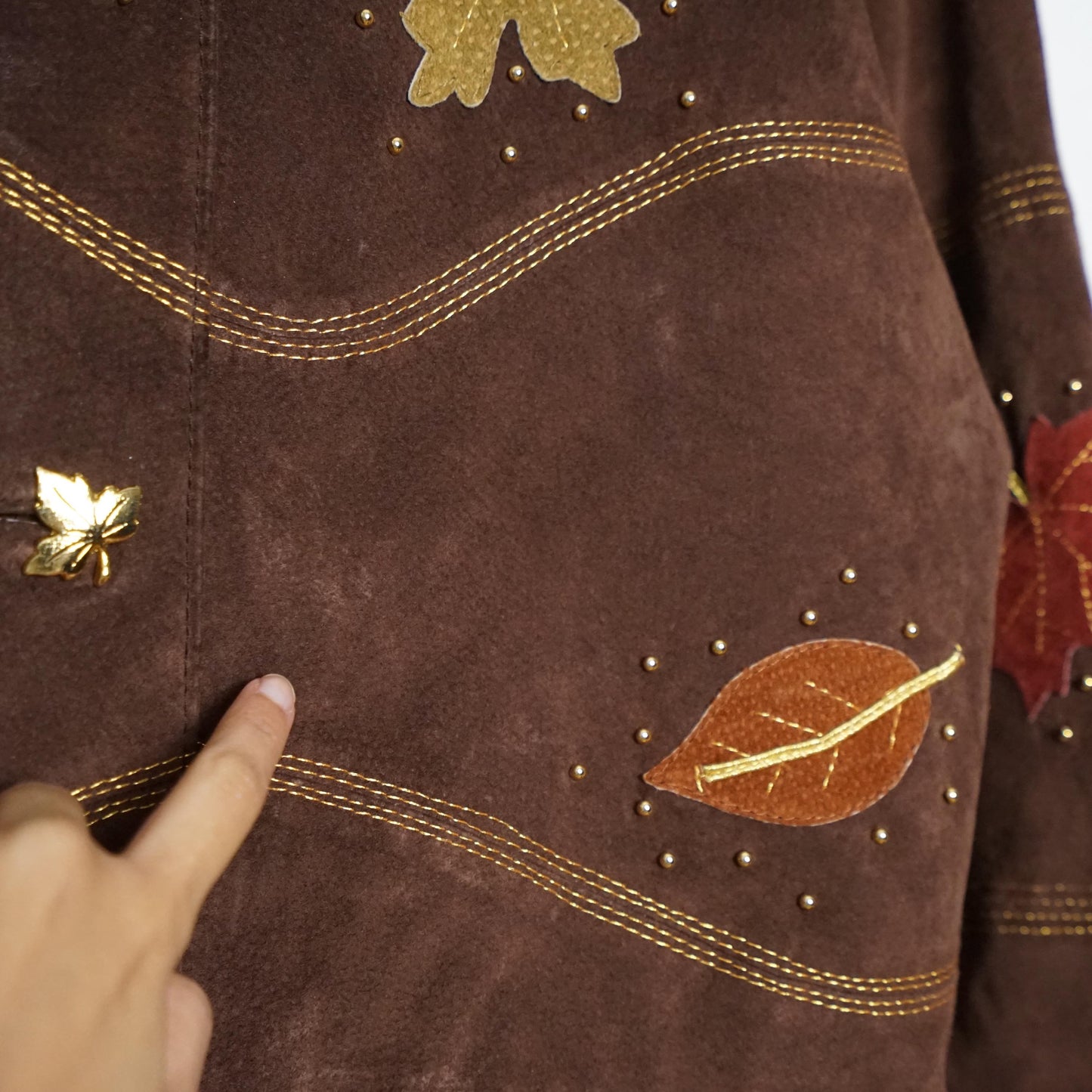 Vintage 80s leather jacket size M-L