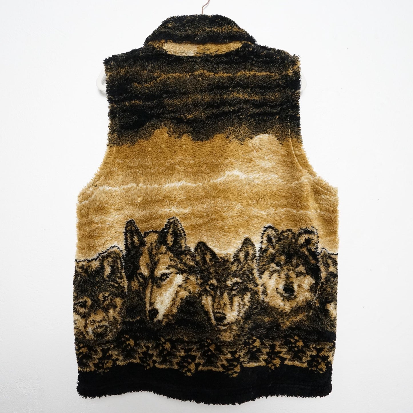 Vintage 90s Fleece Vest size XL Mazmania