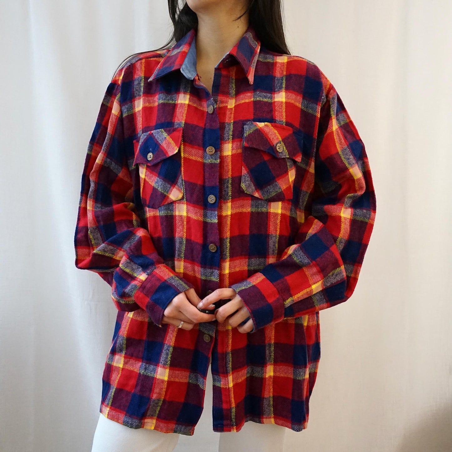 Vintage 90s flannel Shirt Size XL