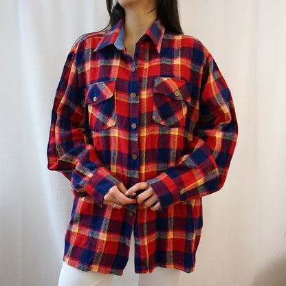 Vintage 90s flannel Shirt Size XL