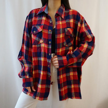 Vintage 90s flannel Shirt Size XL