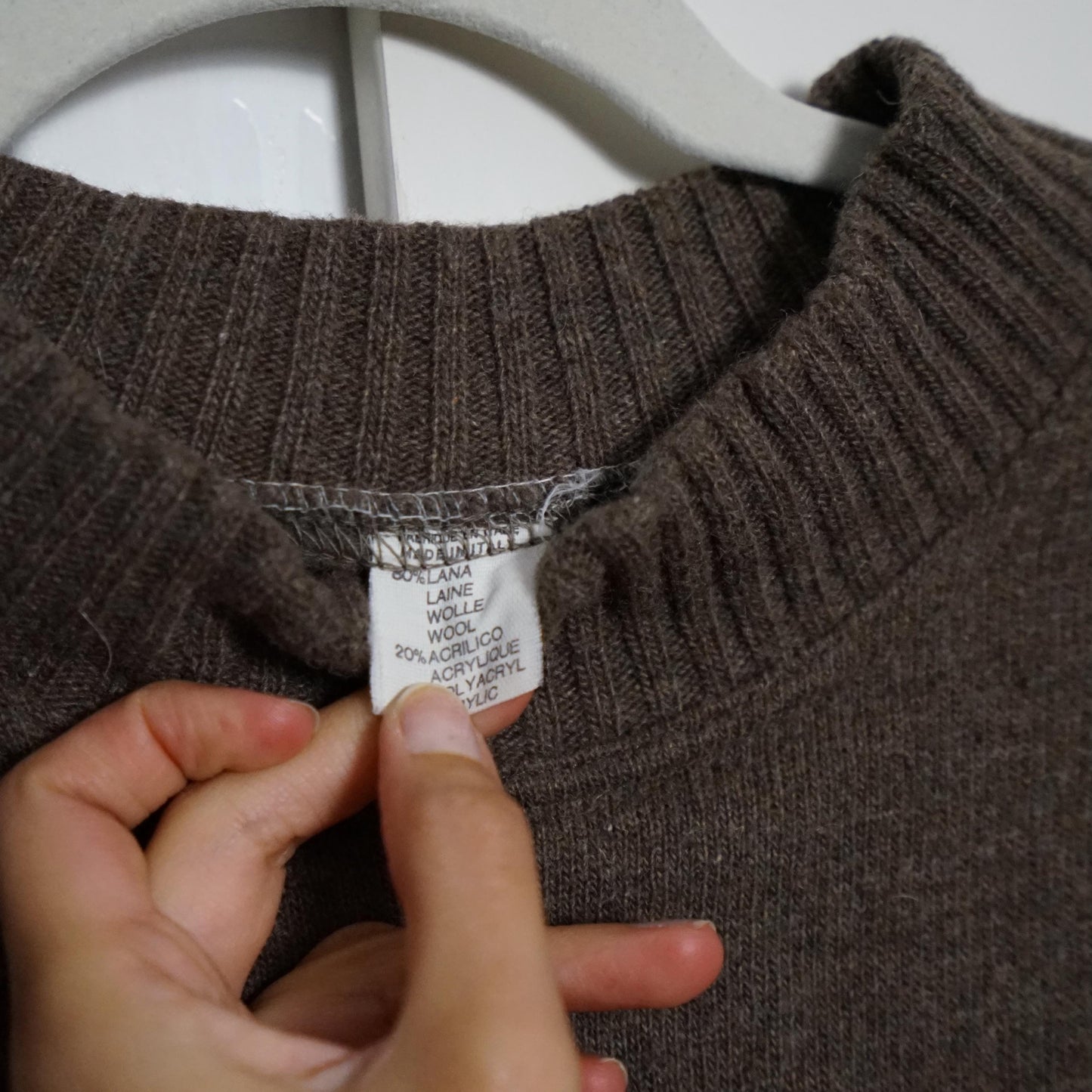 Vintage 90s Pullover Size L embroidered