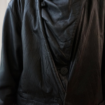 Vintage 80s leather jacket size L