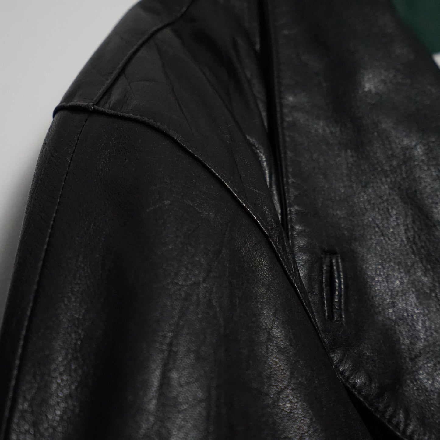 Vintage 80s leather jacket size L