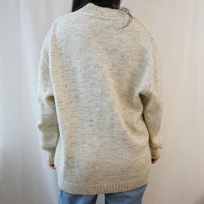Vintage 90s Cardigan size L grandpa cardigan