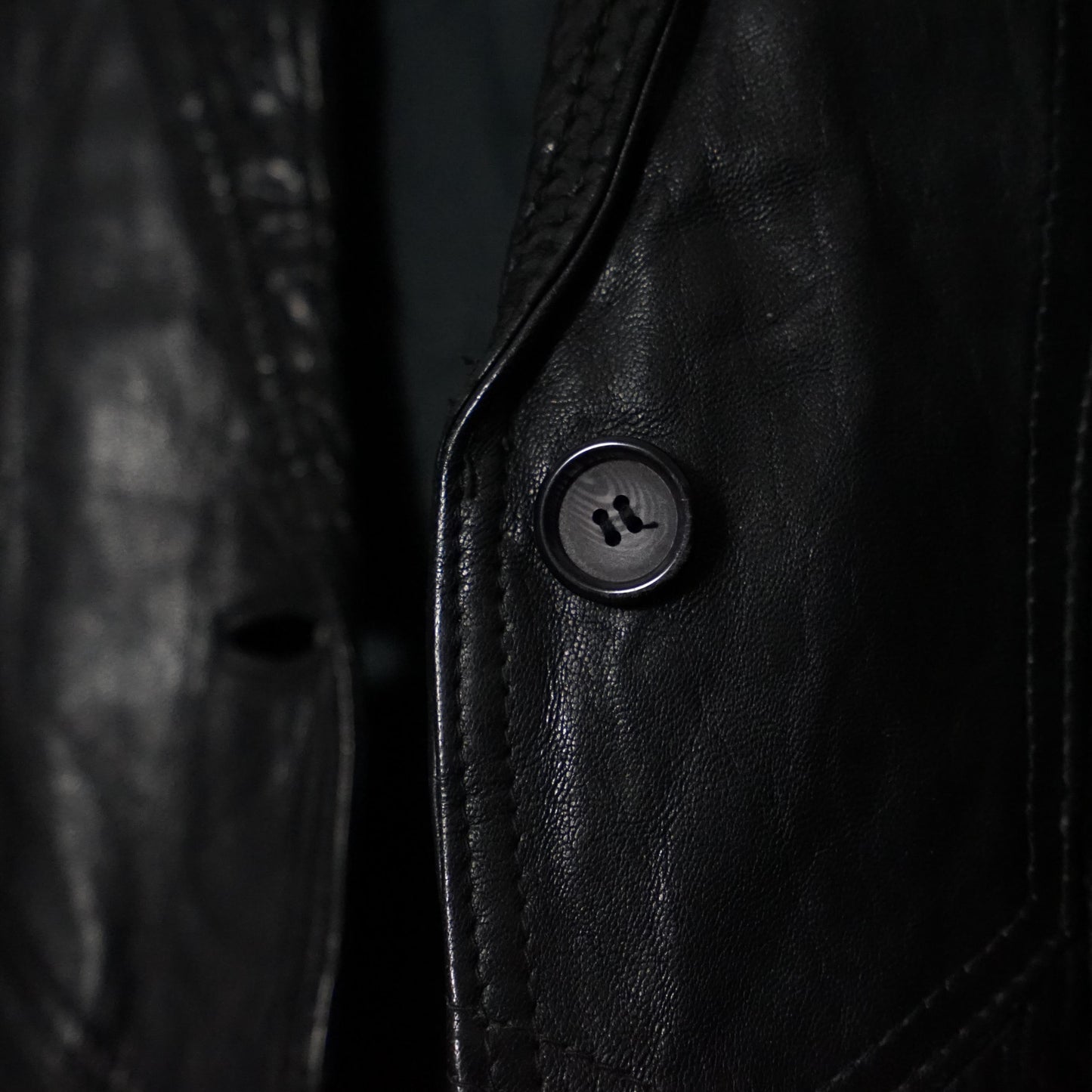 Vintage 80s leather jacket size L