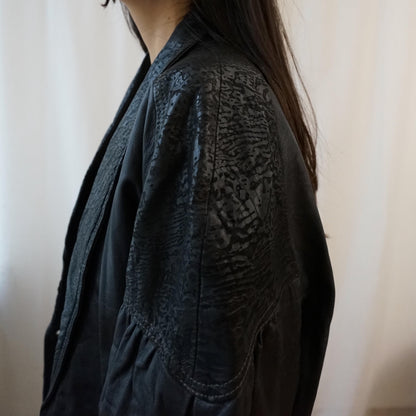 Vintage 80s leather jacket size L