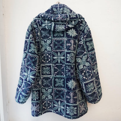 Vintage teddy fleece Jacket size L
