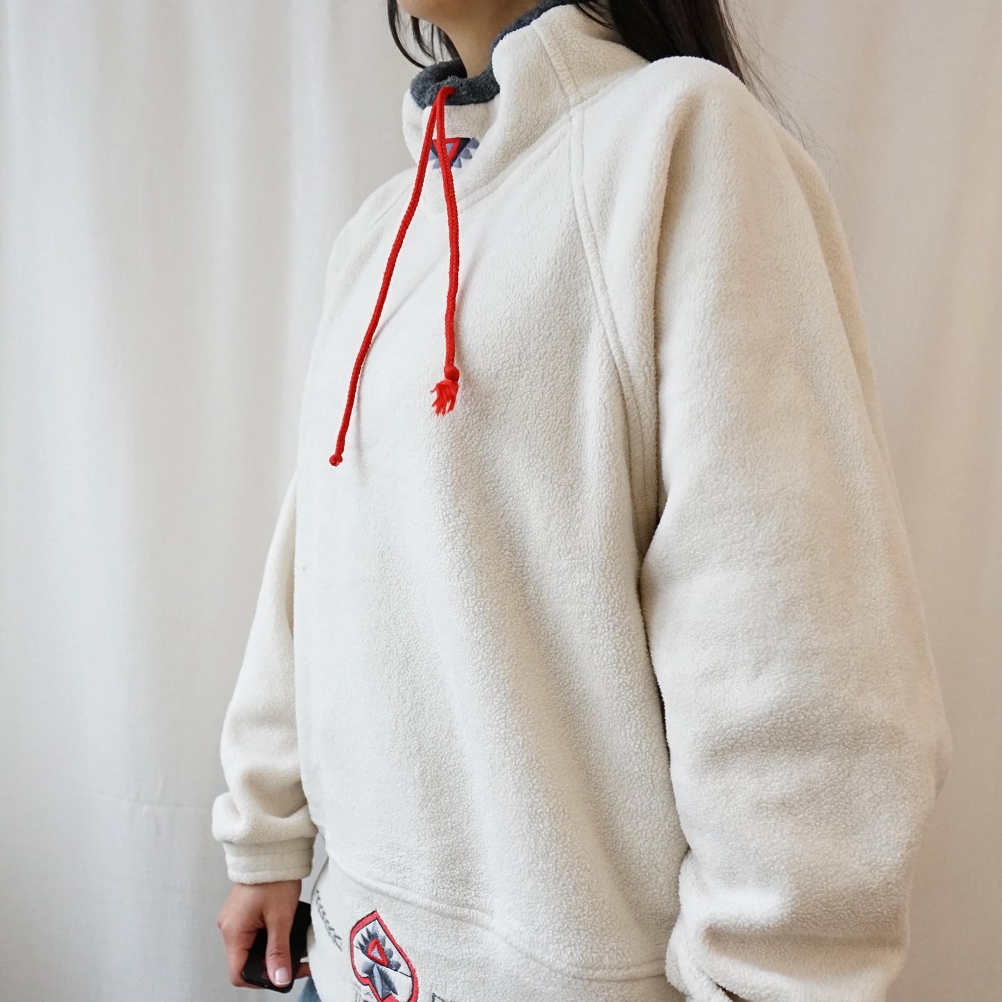Vintage 80s Fleece Pullover size L