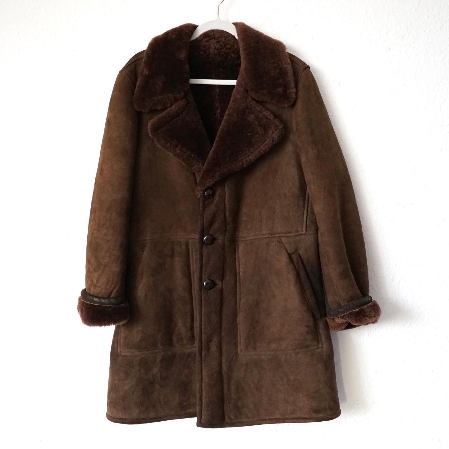Vintage Shearling Coat Size M-L
