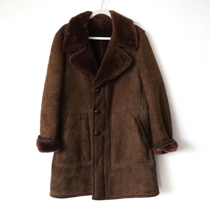 Vintage Shearling Coat Size M-L