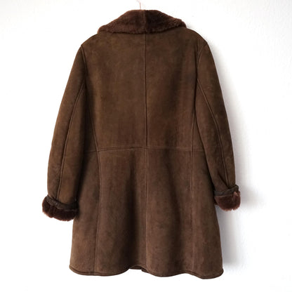 Vintage Shearling Coat Size M-L