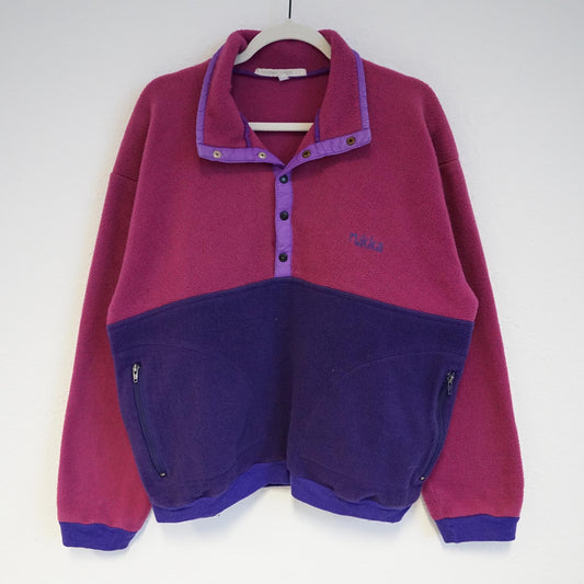 Vintage 80s Fleece Pullover men size M