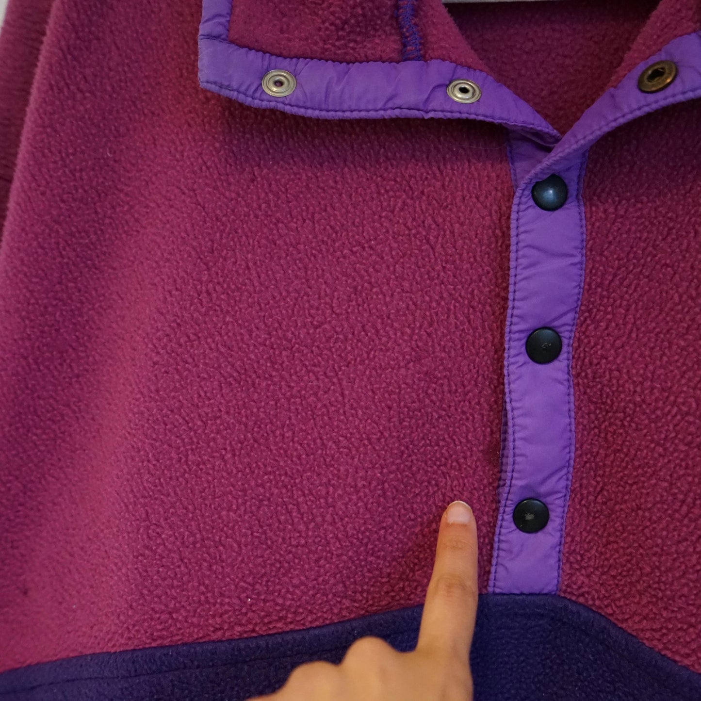 Vintage 80s Fleece Pullover men size M