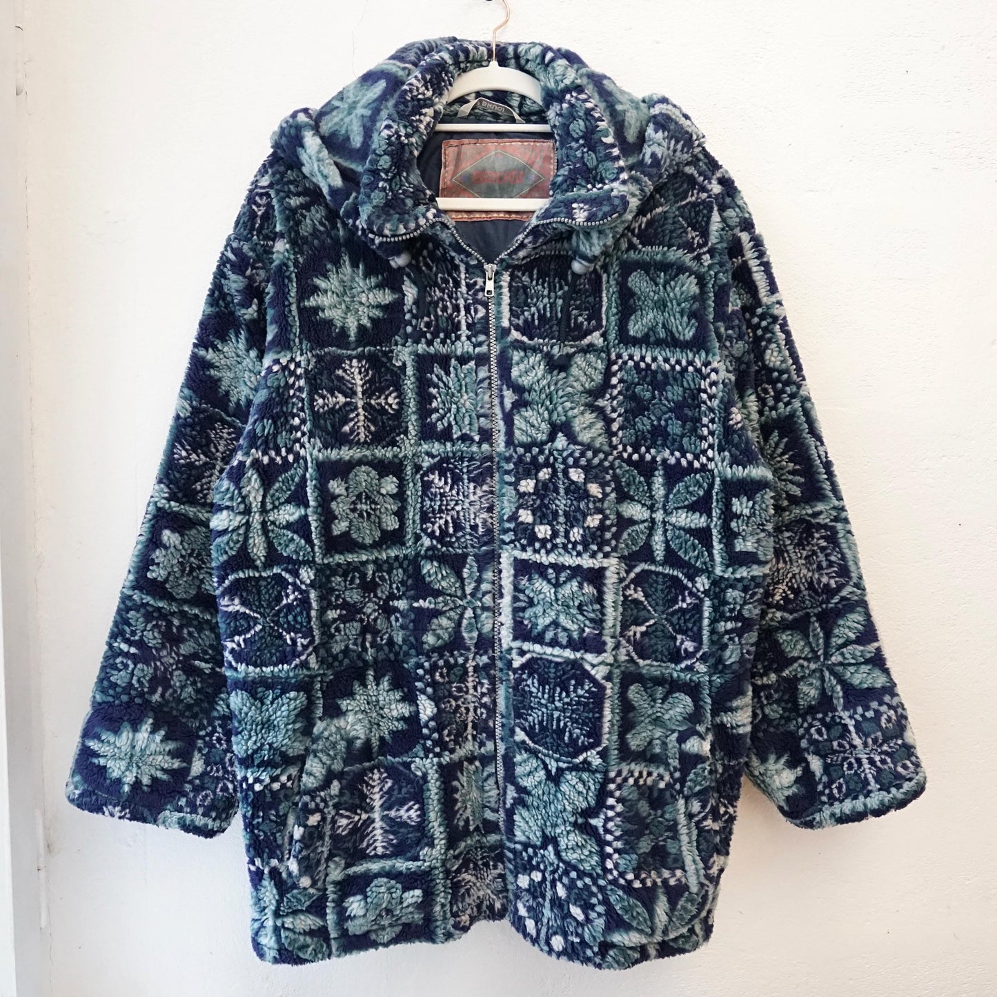 Vintage teddy fleece Jacket size L