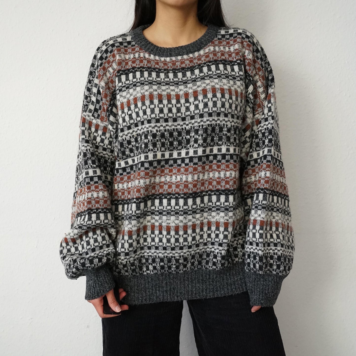 Vintage grandpa Pullover Size L-XL