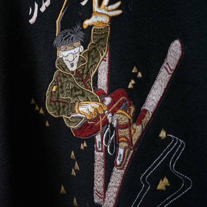 Vintage 90s Sweatshirt Size L embroidery