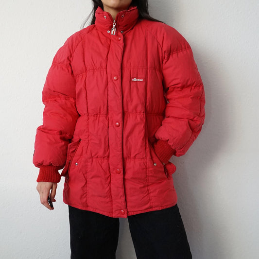 Vintage Ellesse Down Jacket Size M 70s