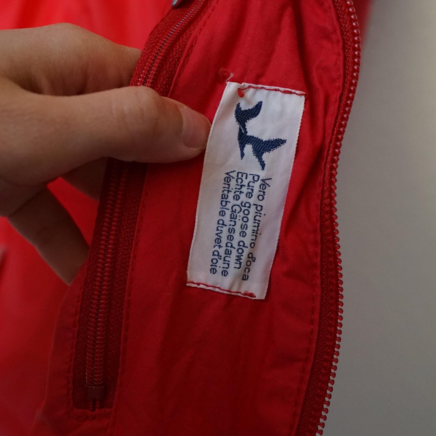 Vintage Ellesse Down Jacket Size M 70s