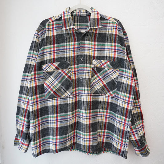 Vintage 90s flannel Shirt checkered