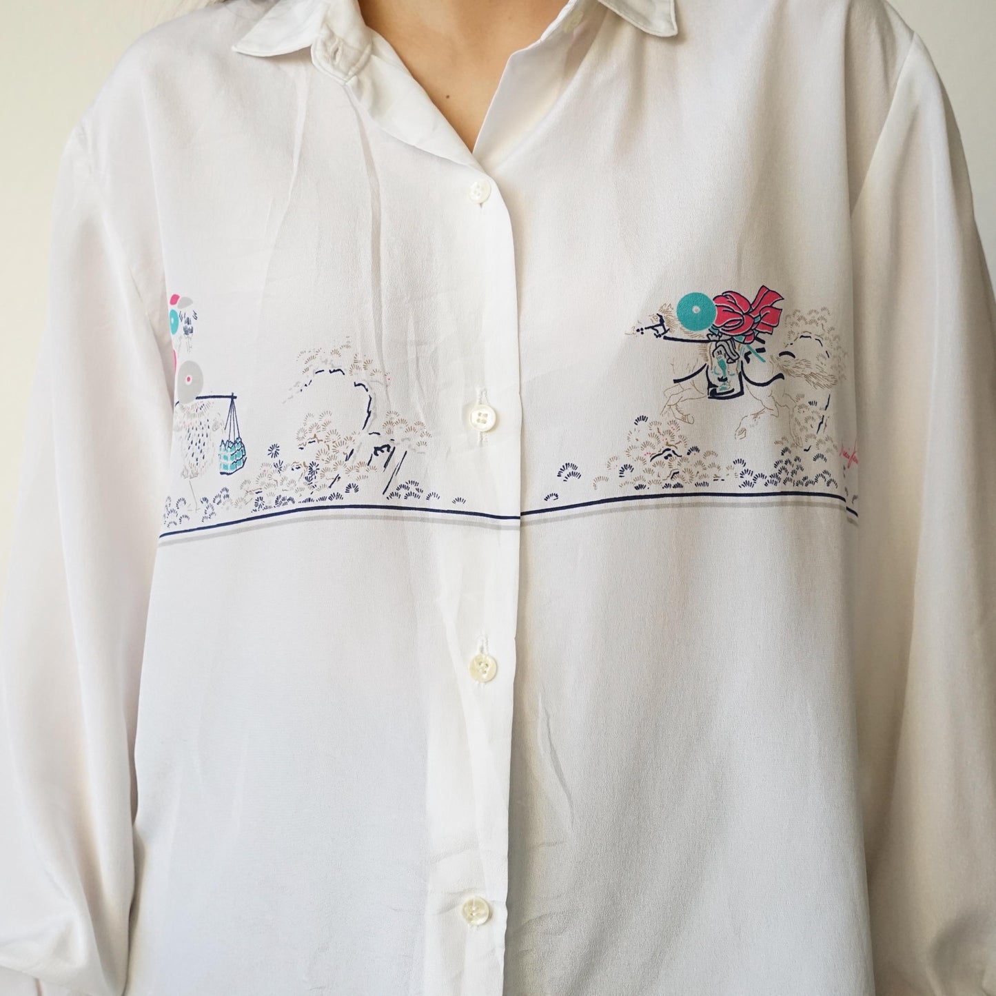 Vintage 90s Blouse size M