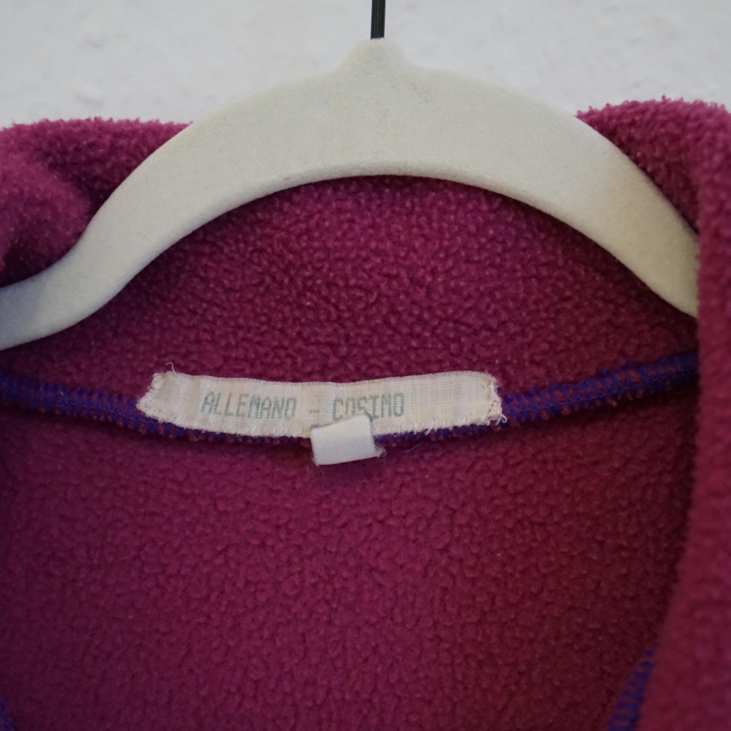 Vintage 80s Fleece Pullover men size M