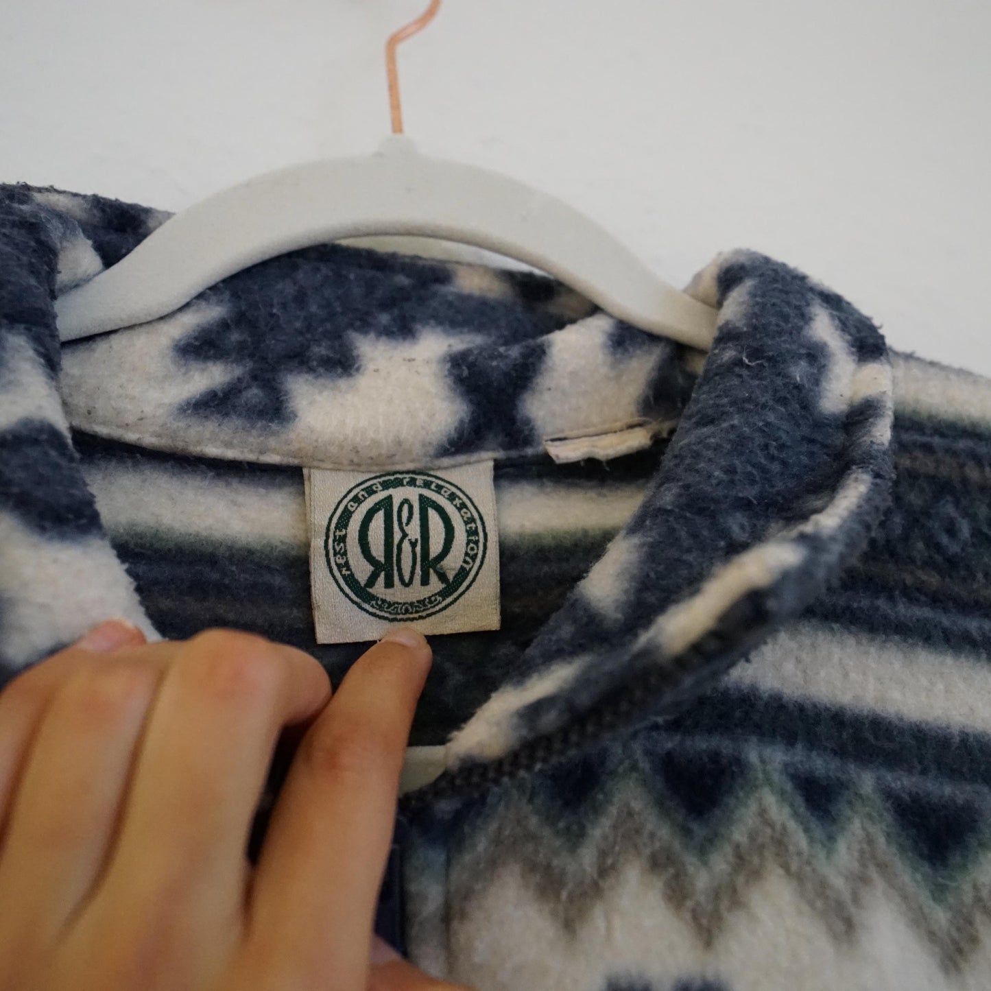 Vintage 90s Fleece Pullover size L